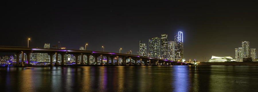 Miami at night