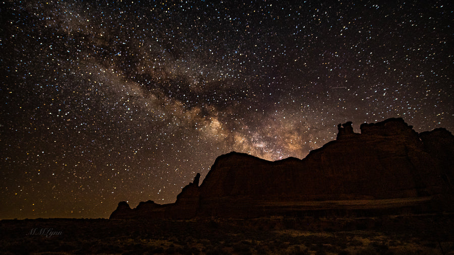 Milky Way at Arches NP